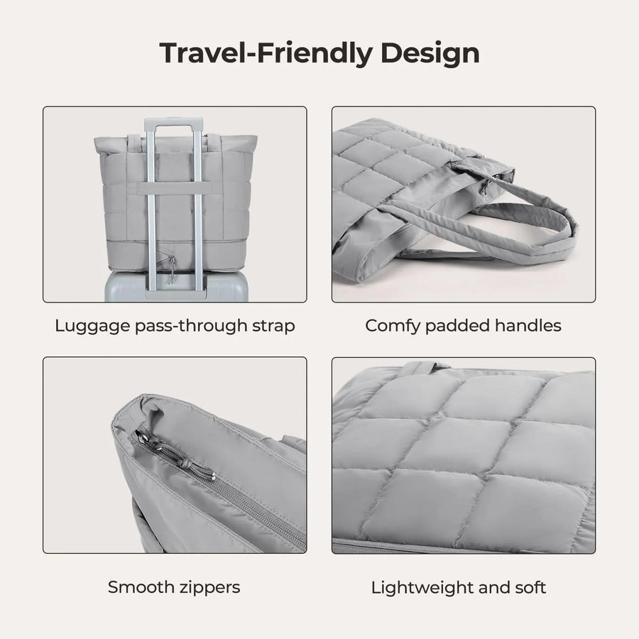 Bubble 22L-28L Expandable Puffer Travel Tote Bag - Stellarmarketstore