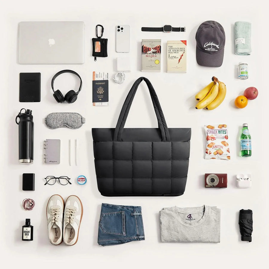 Bubble 22L-28L Expandable Puffer Travel Tote Bag - Stellarmarketstore
