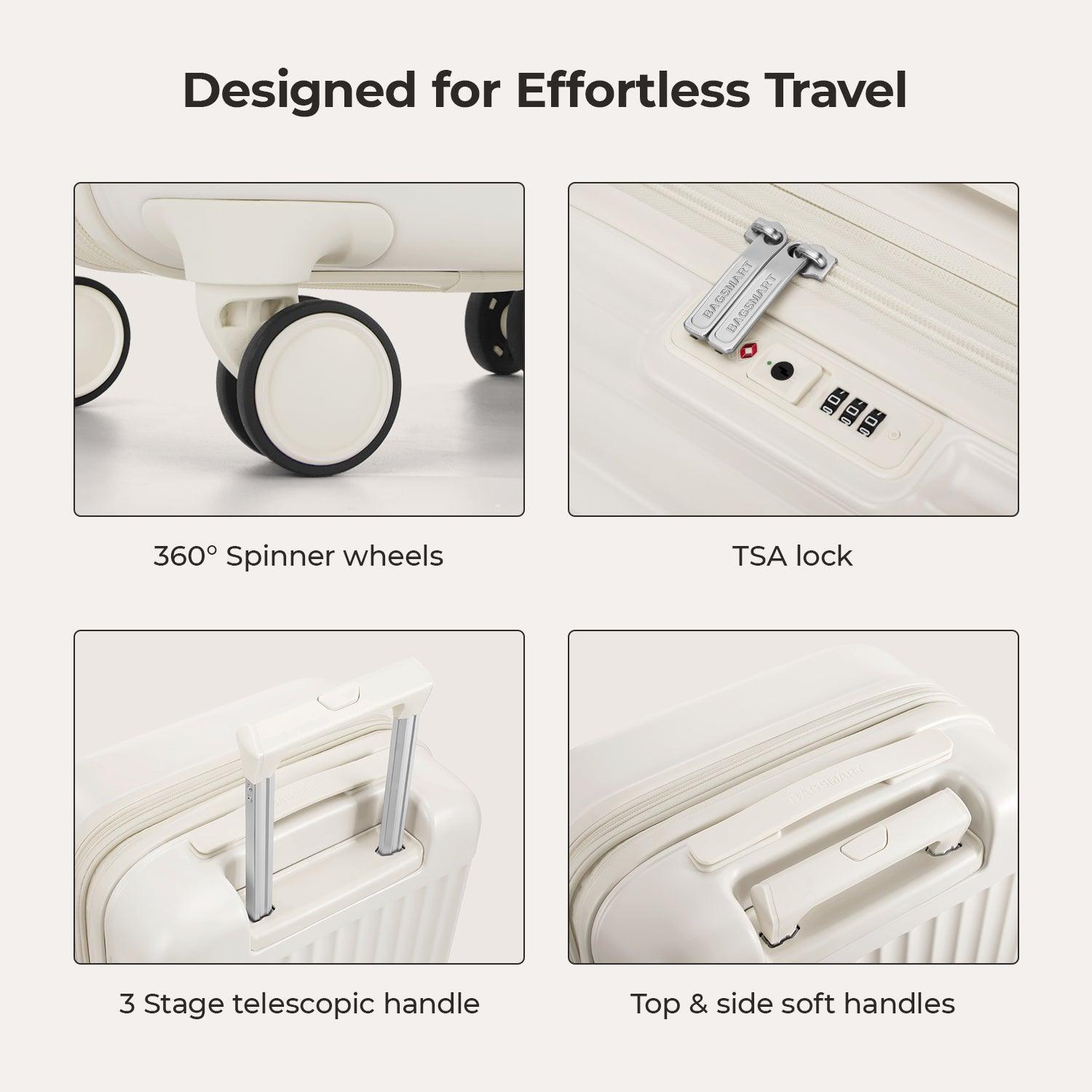 Roamer Expandable 20" Carry On Luggage - Stellarmarketstore