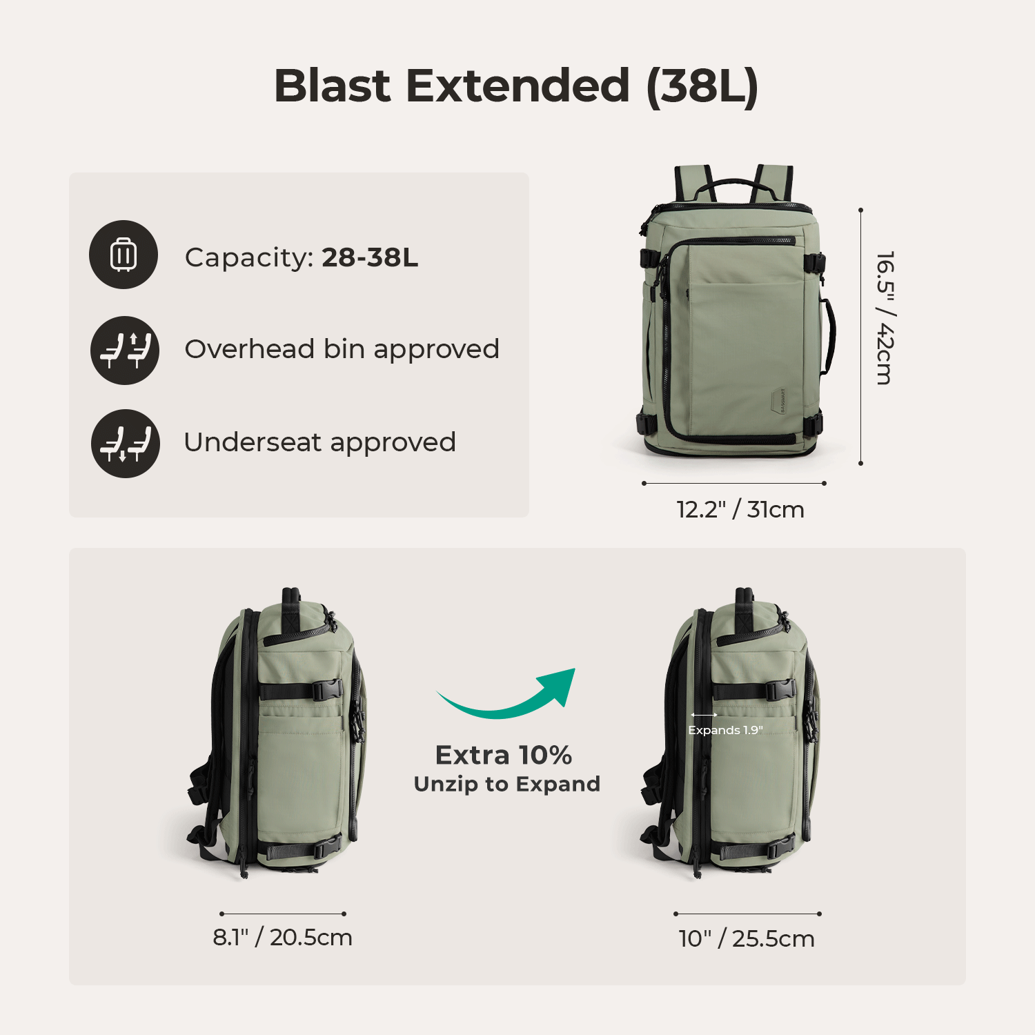 Blast Travel Backpack