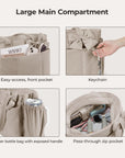 Crush_26L_Tote_Workout_large_main_compartment_water_bottle_Camel