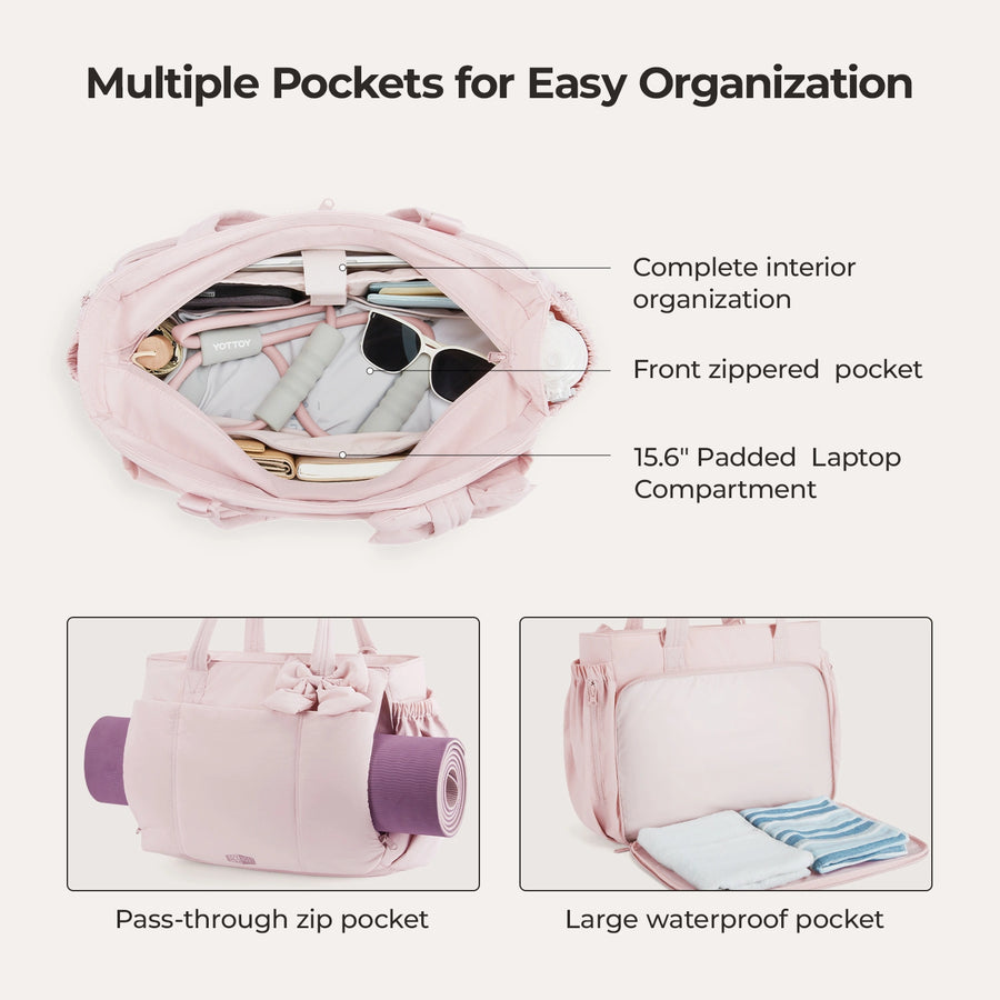 Crush_26L_Tote_with_multiple_pockets_for_easy_organization_Pink