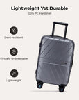 Daren 20 Inch Lightweight Hardside Carry-On Suitcase - Stellarmarketstore