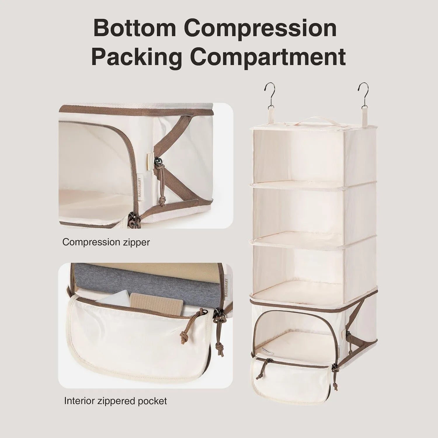 Hanging Foldable Compression Packing Cubes - Stellarmarketstore