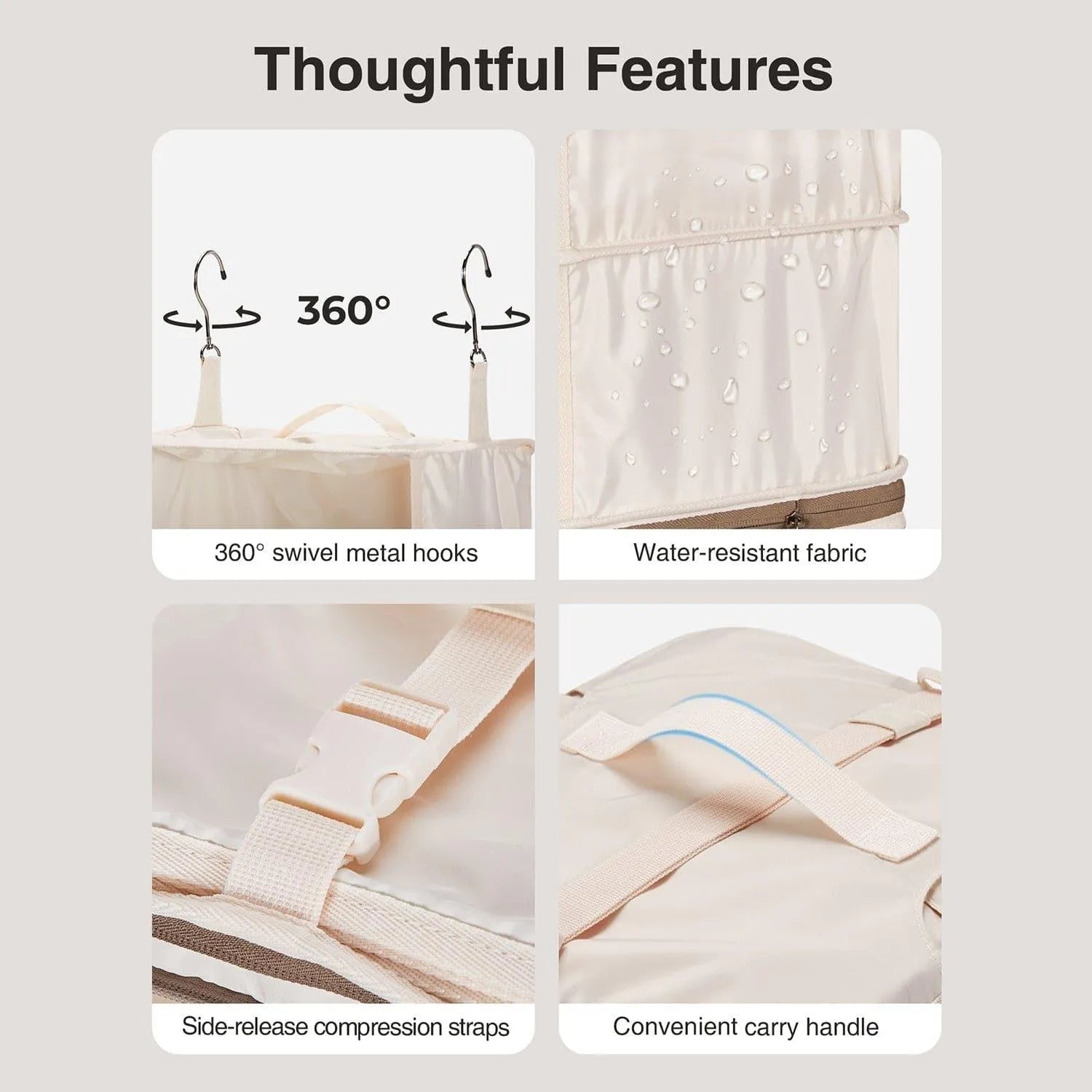 Hanging Foldable Compression Packing Cubes - Stellarmarketstore