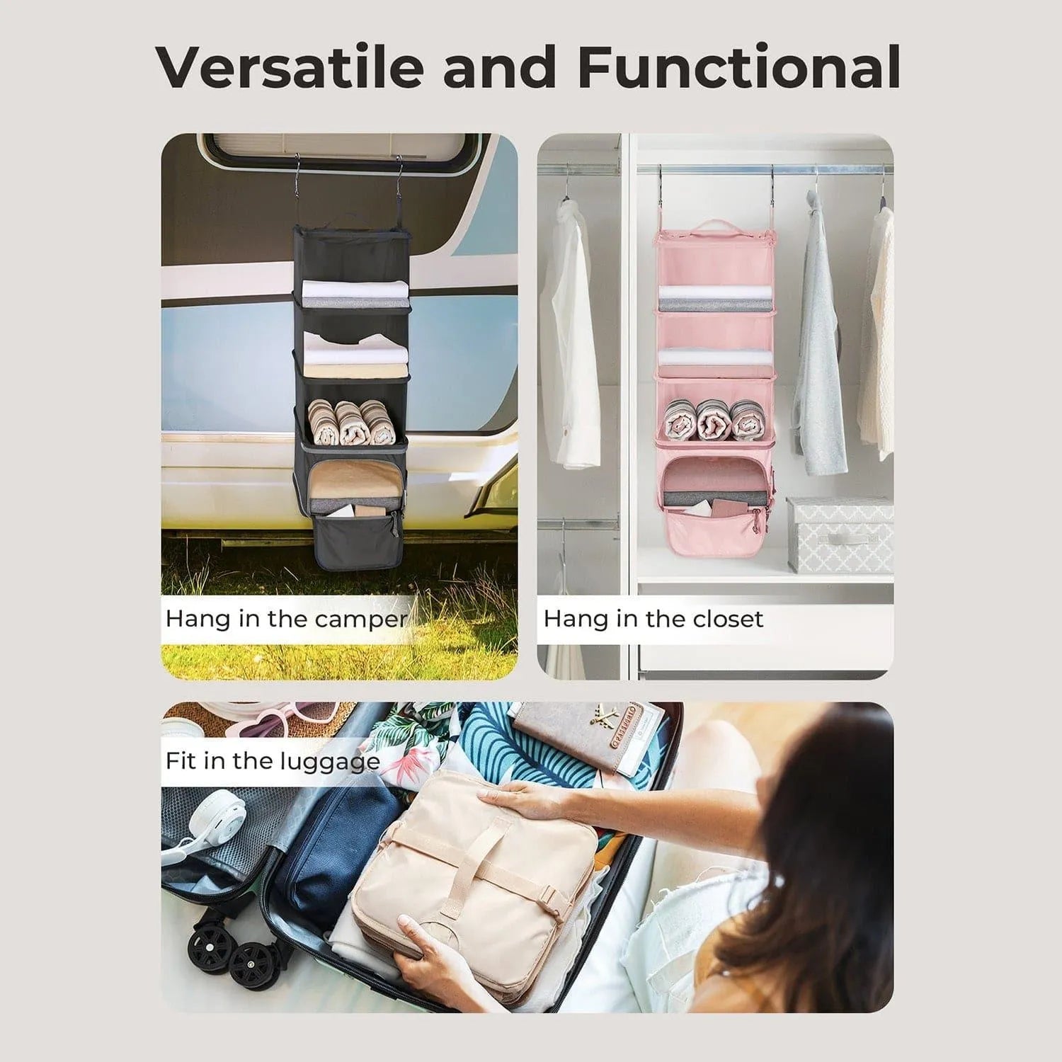 Hanging Foldable Compression Packing Cubes - Stellarmarketstore