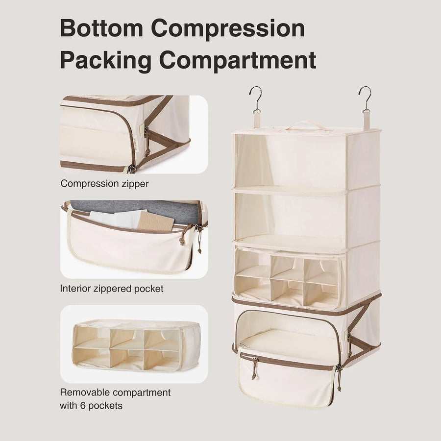 Hanging Foldable Compression Packing Cubes - Stellarmarketstore