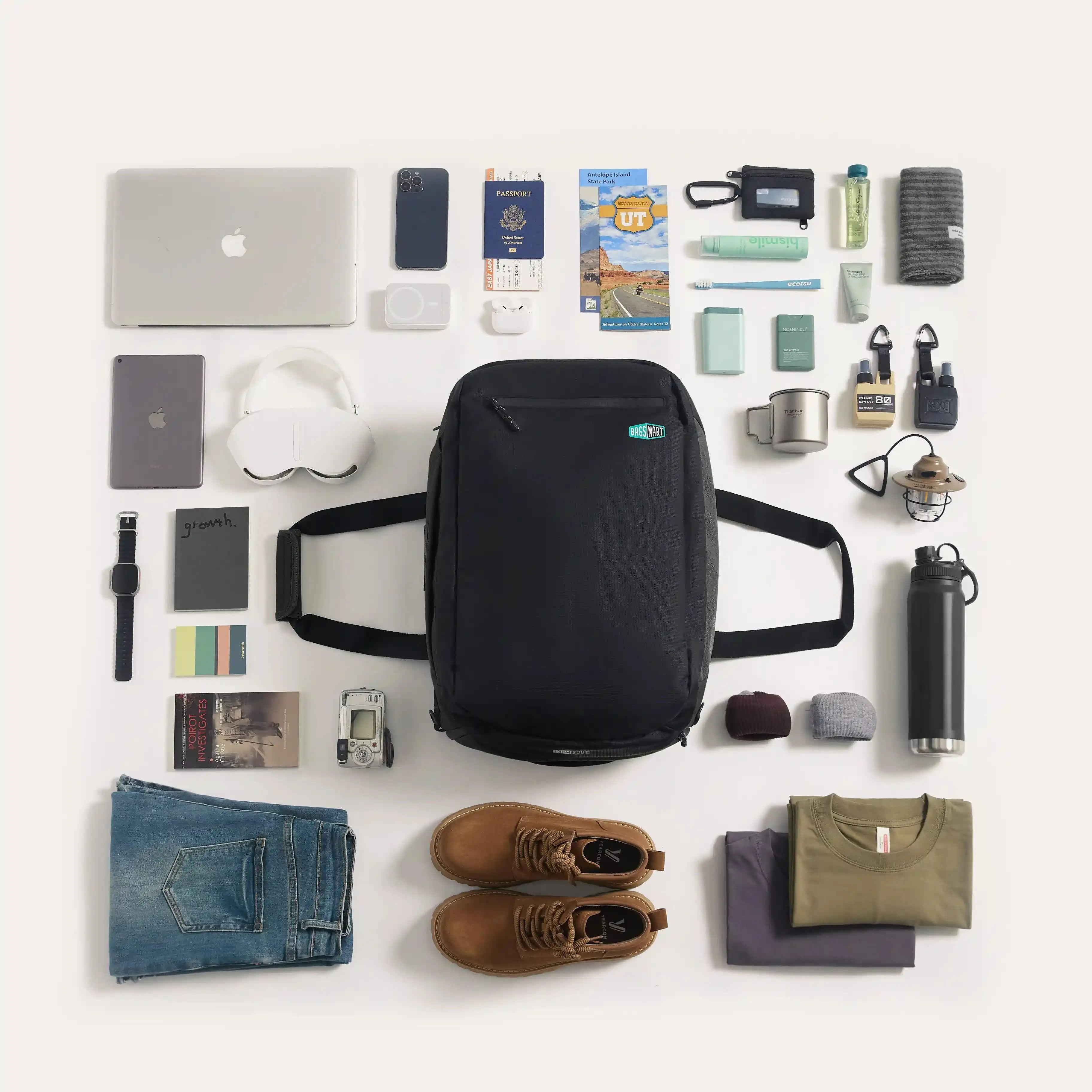 Vega 43L Carry On Travel Duffle Backpack - Stellarmarketstore