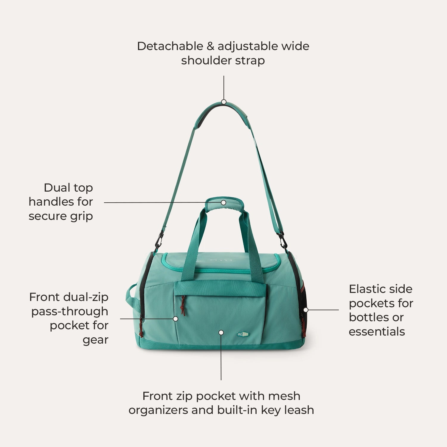 Focus Duffle Backpack