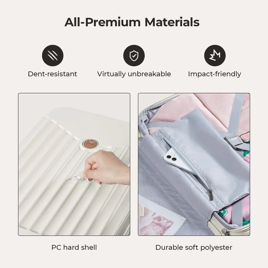 Odyssey 20 Inch Airline Approved Hardside Spinner Suitcase - Stellarmarketstore