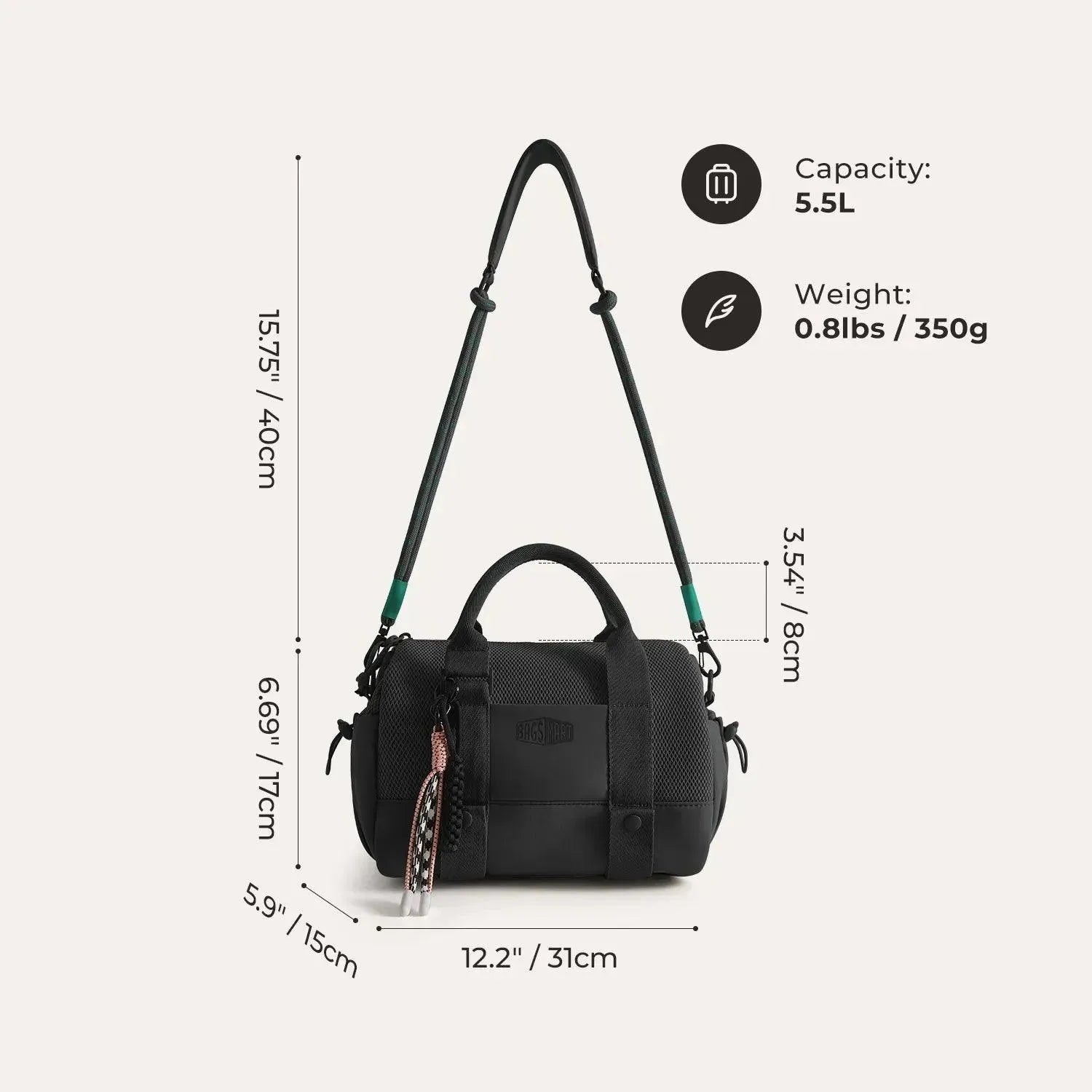 5.5L Mini Gym Duffle Bag (FREE GIFT) - Stellarmarketstore