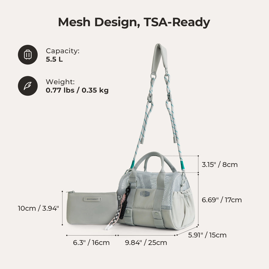 REIKI 5.5L Mesh Mini Duffle