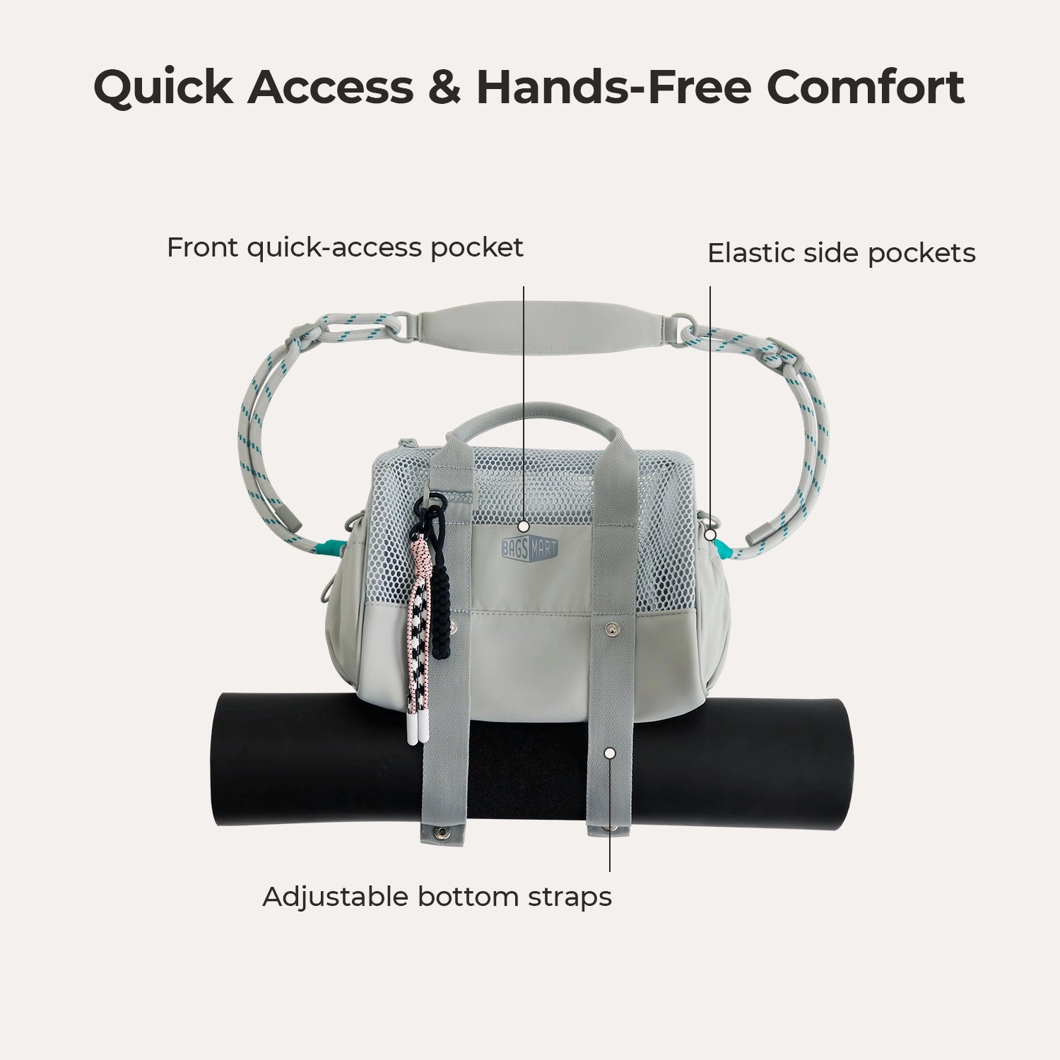 REIKI 5.5L Mesh Mini Duffle