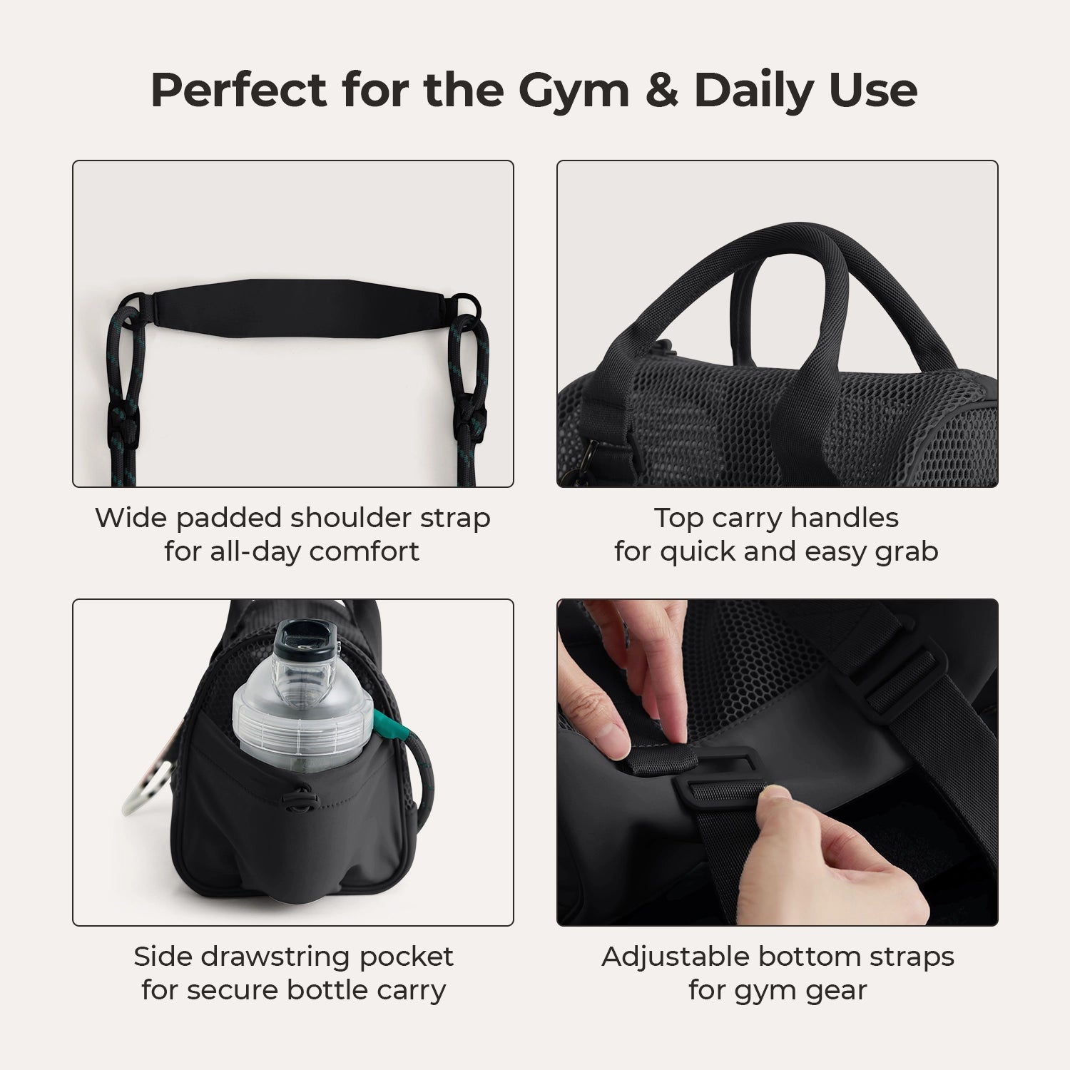 REIKI 5.5L Mesh Mini Duffle