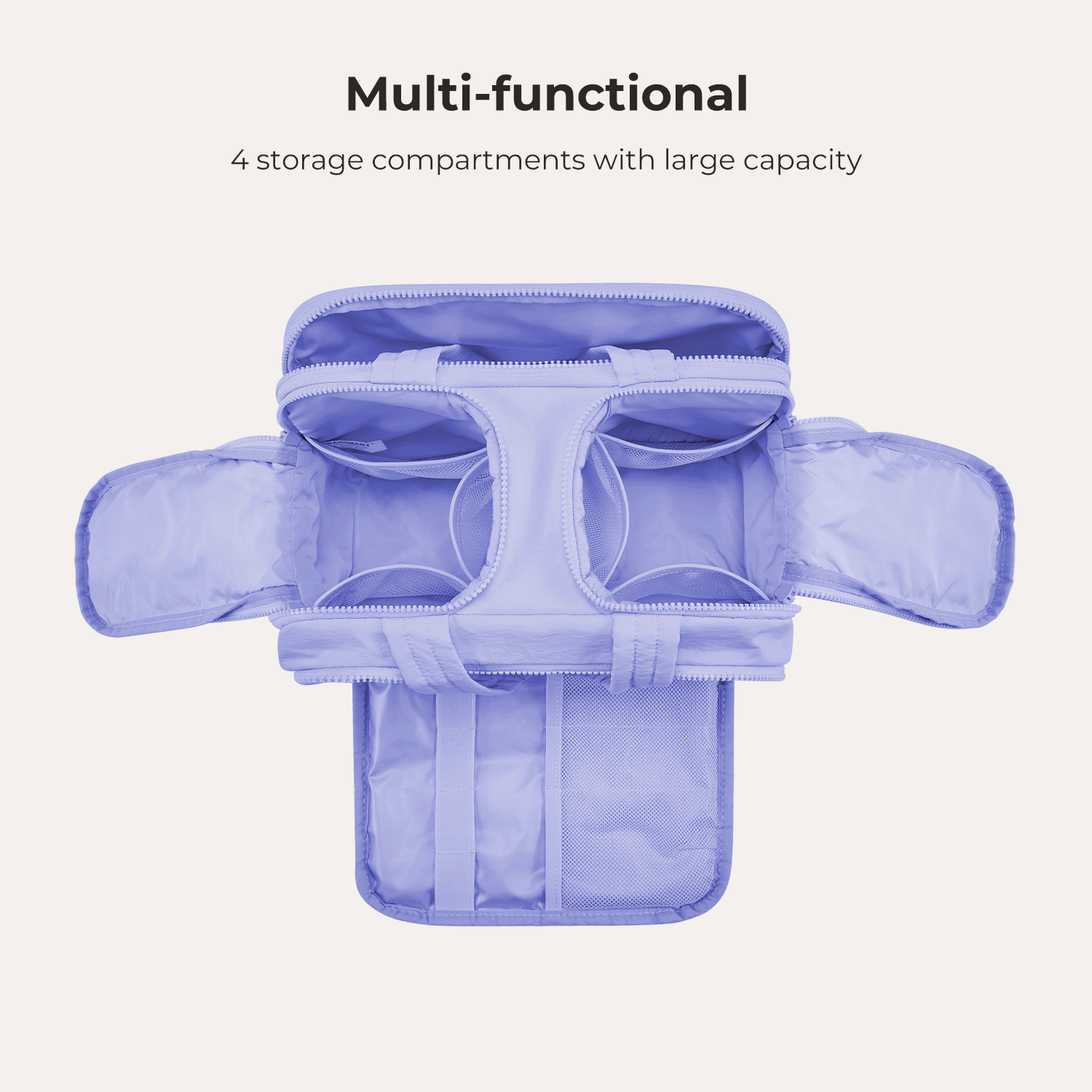 Zora Spacesaver 4-in-1 Puffy Multi-Functional Toiletry Bag (Copy) - Stellarmarketstore