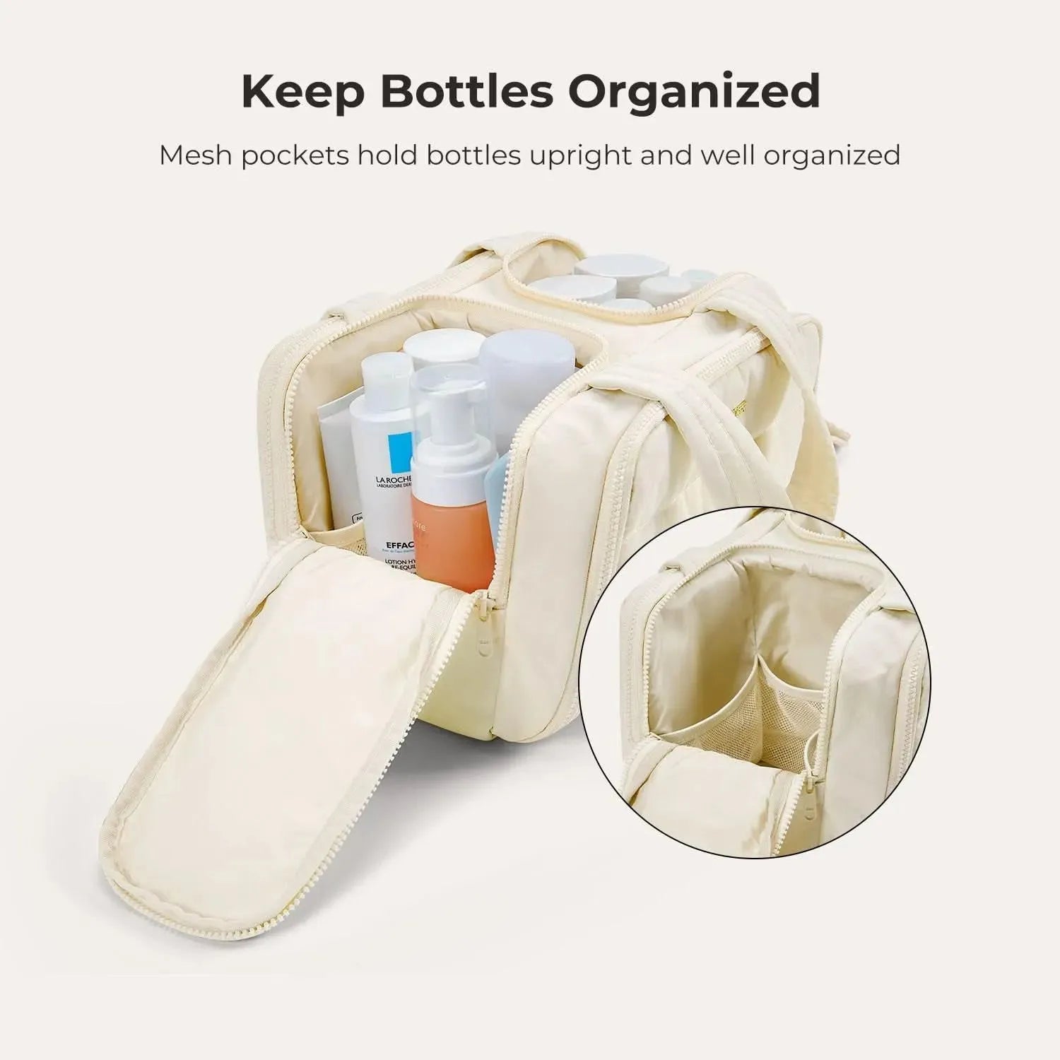 Zora Spacesaver 4-in-1 Puffy Multi-Functional Toiletry Bag (Copy) - Stellarmarketstore