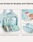 Zora Spacesaver 4-in-1 Toiletry Bag - Stellarmarketstore
