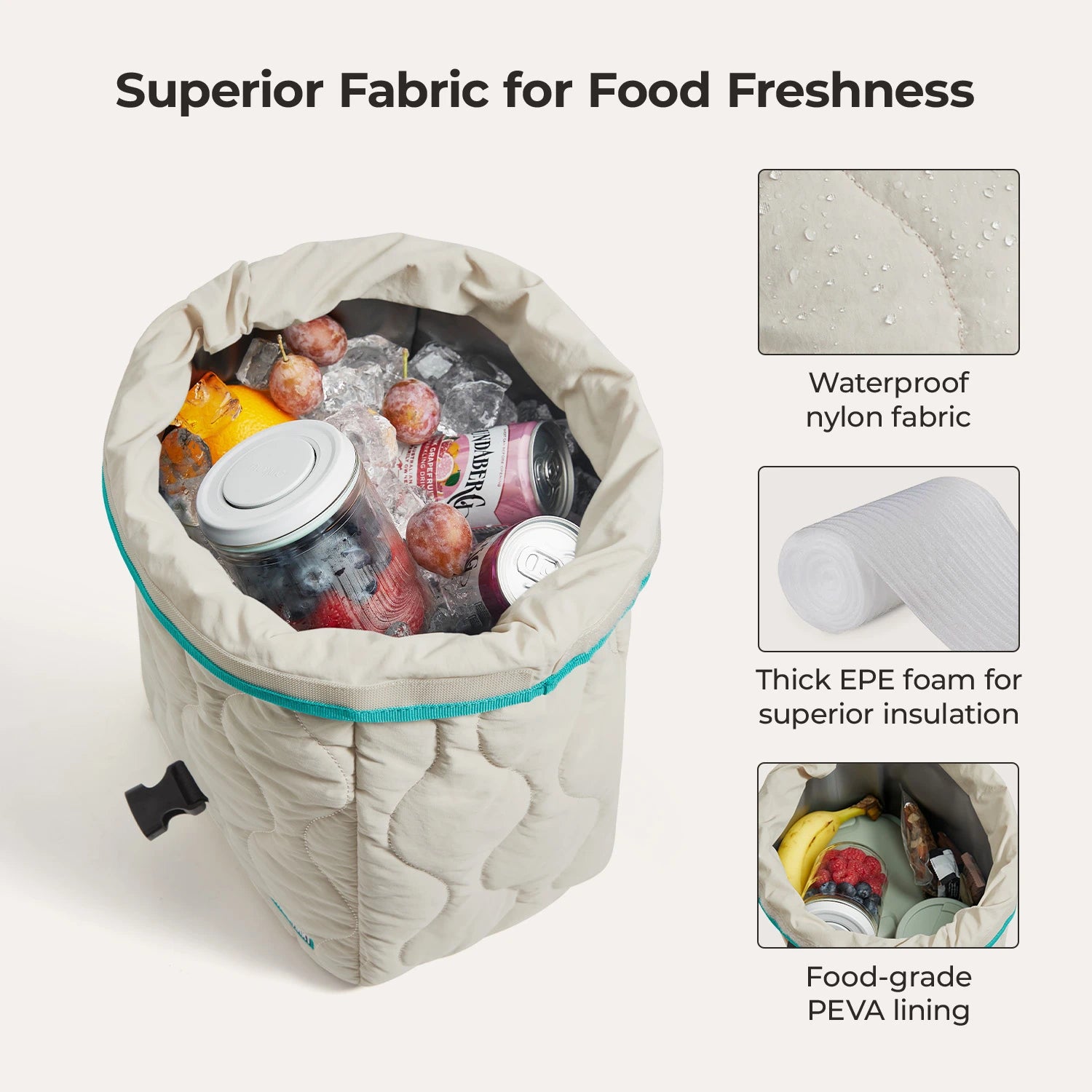 Paz Roll Top Lunch Bag