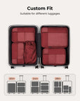 6PCS Compression Travel Packing Cubes for Suitcases - Stellarmarketstore
