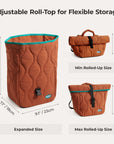 Paz Roll Top Lunch Bag