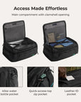 Vega 43L Carry On Travel Duffle Backpack - Stellarmarketstore