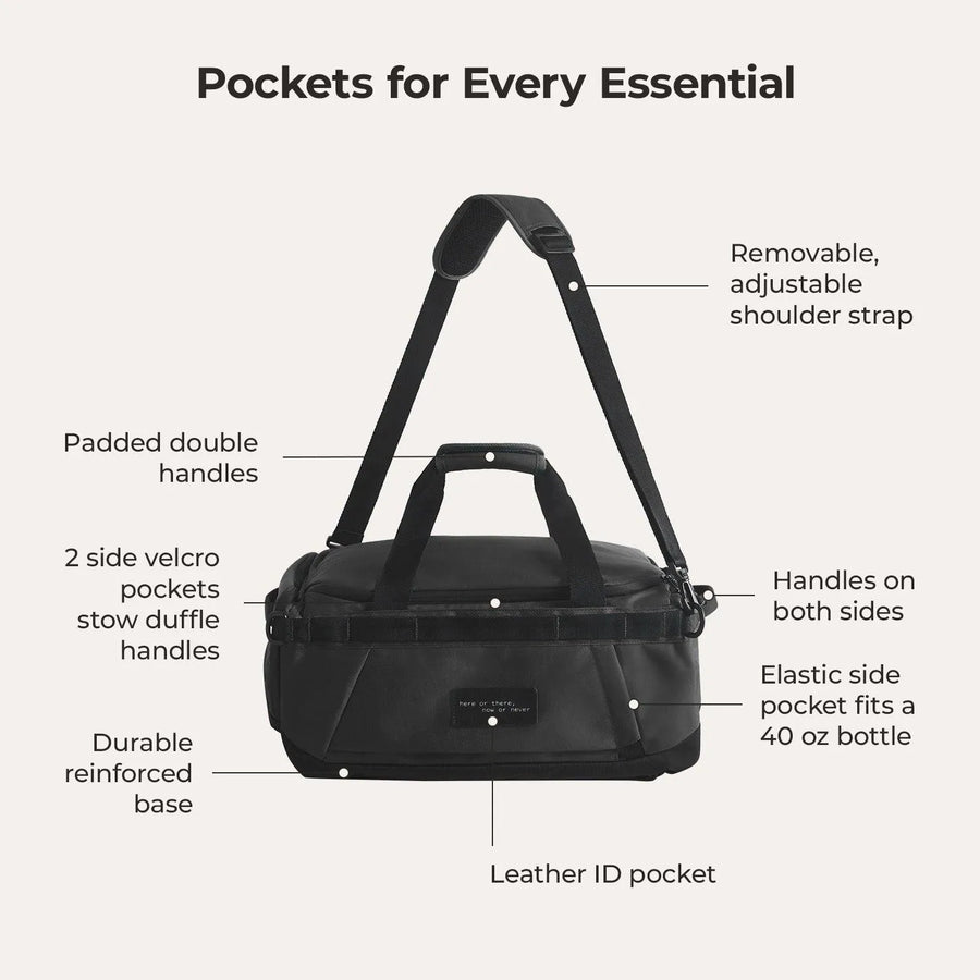 Vega 43L Carry On Travel Duffle Backpack - Stellarmarketstore