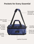 Vega 43L Carry On Travel Duffle Backpack - Stellarmarketstore