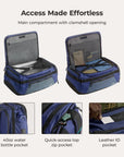 Vega 43L Carry On Travel Duffle Backpack - Stellarmarketstore