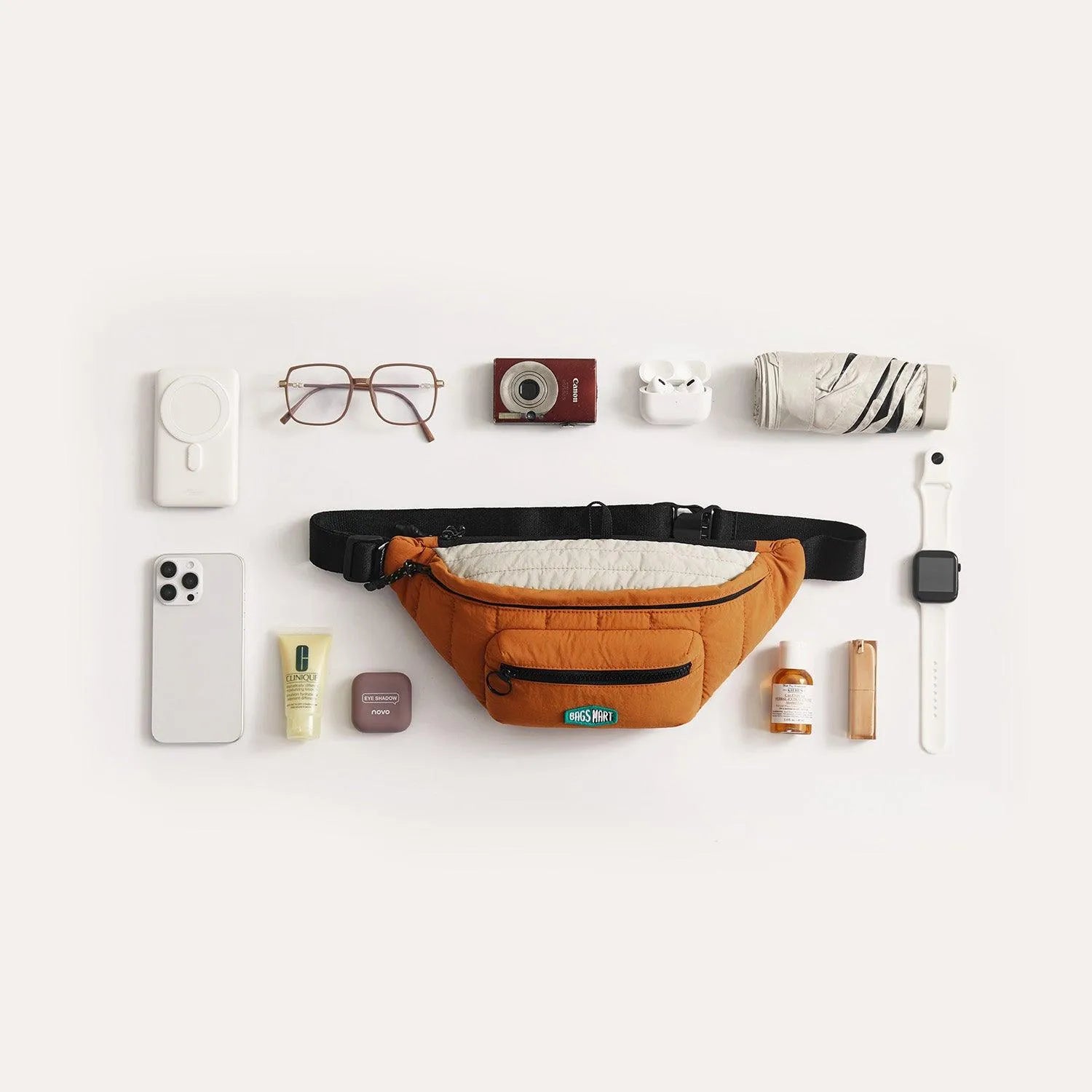 Walker 2.5L Quilted Fanny Pack - Stellarmarketstore