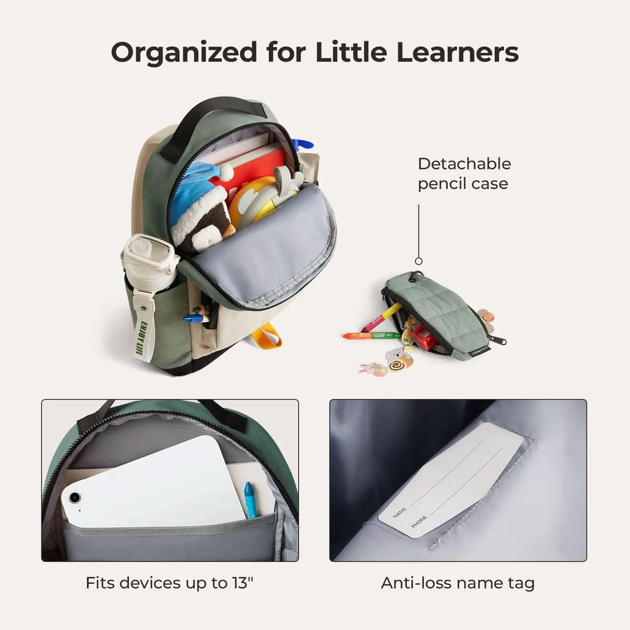 Walker 14L Featherlight Color Block Kids Backpack with Pencil Case - Stellarmarketstore