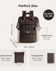 Paz 25L Diaper Backpack