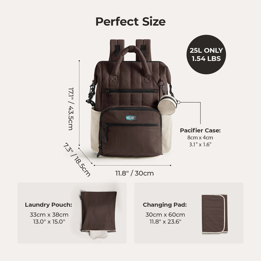 Paz 25L Diaper Backpack