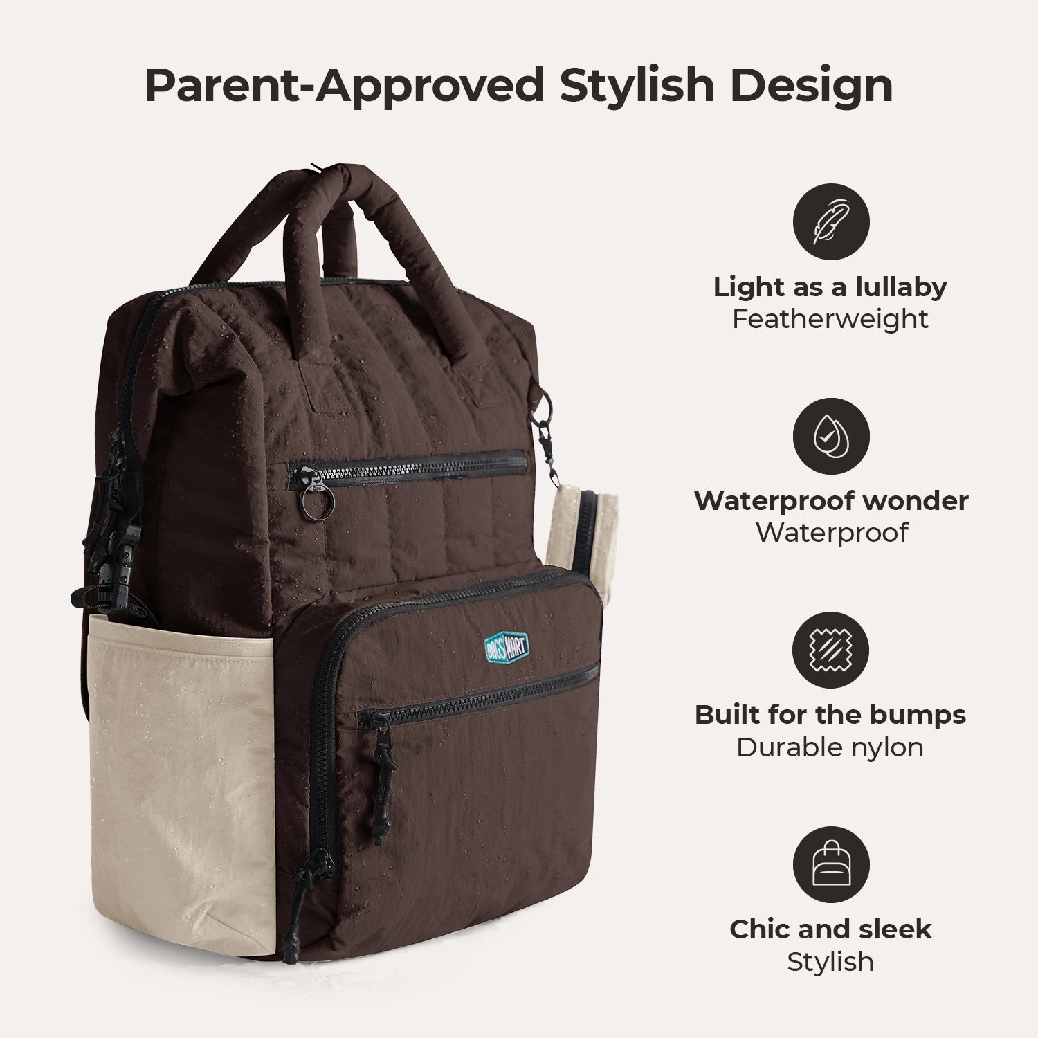 Paz 25L Diaper Backpack