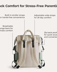 Walker 25L Featherlight Travel Diaper Backpack - Stellarmarketstore