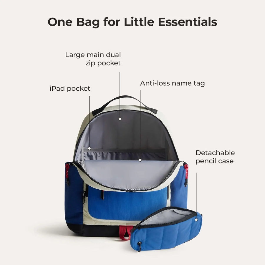 Walker 14L Featherlight Color Block Kids Backpack with Pencil Case - Stellarmarketstore