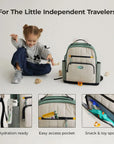 Walker 14L Featherlight Color Block Kids Backpack with Pencil Case - Stellarmarketstore
