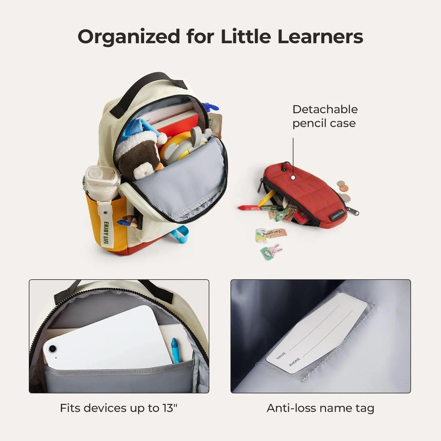 Walker 14L Featherlight Color Block Kids Backpack with Pencil Case - Stellarmarketstore