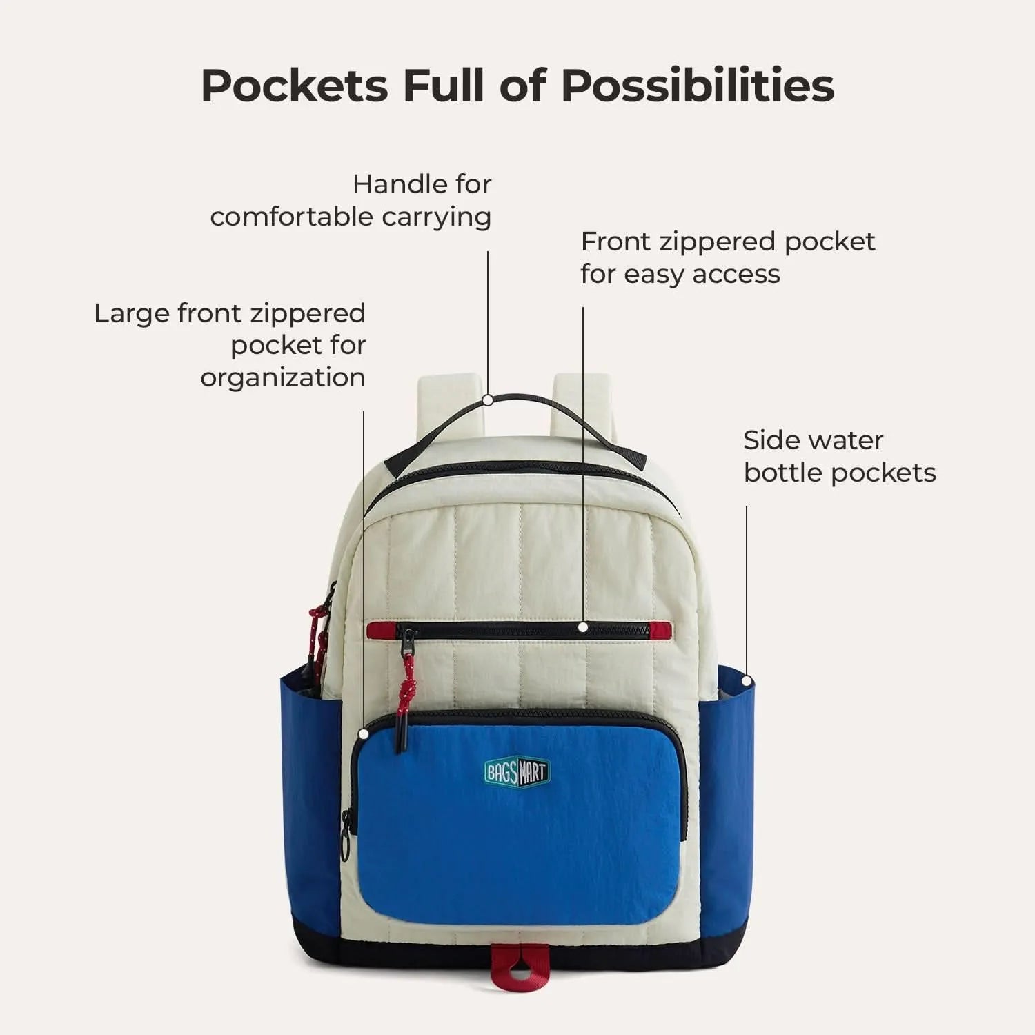 Walker 14L Featherlight Color Block Kids Backpack with Pencil Case - Stellarmarketstore