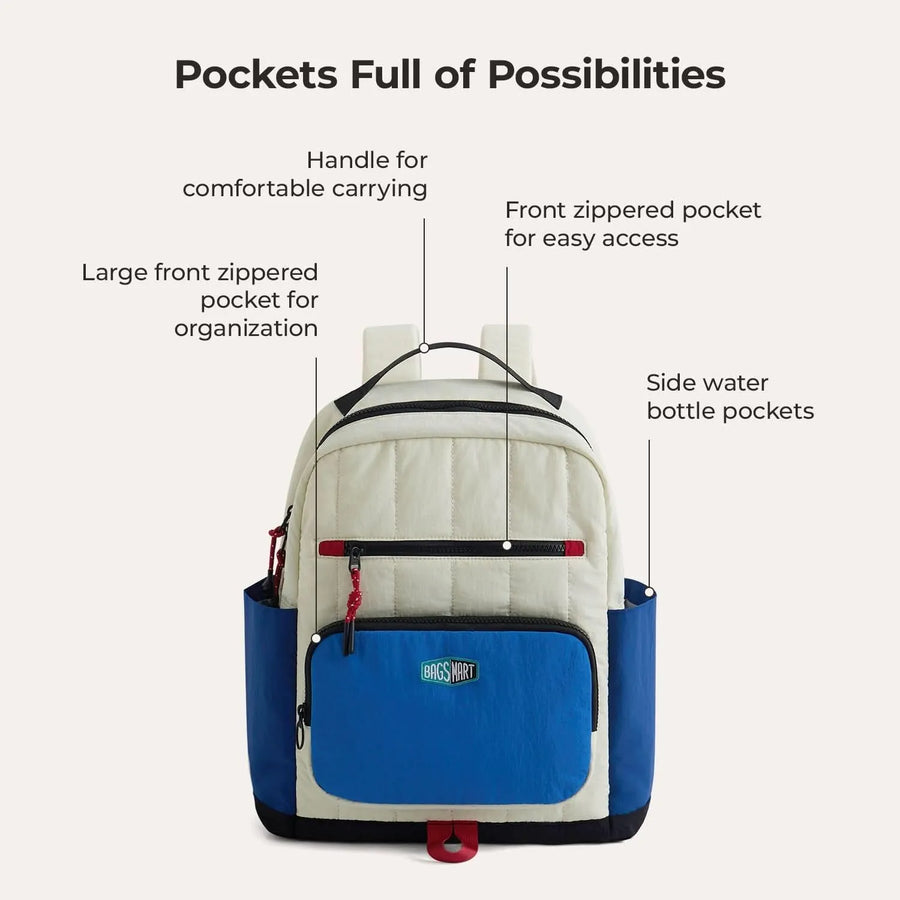 Walker 14L Featherlight Color Block Kids Backpack with Pencil Case - Stellarmarketstore