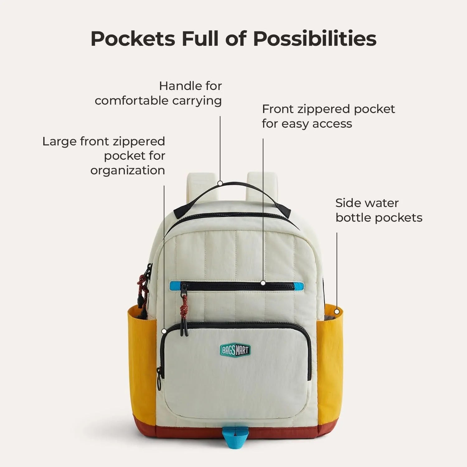 Walker 14L Featherlight Color Block Kids Backpack with Pencil Case - Stellarmarketstore