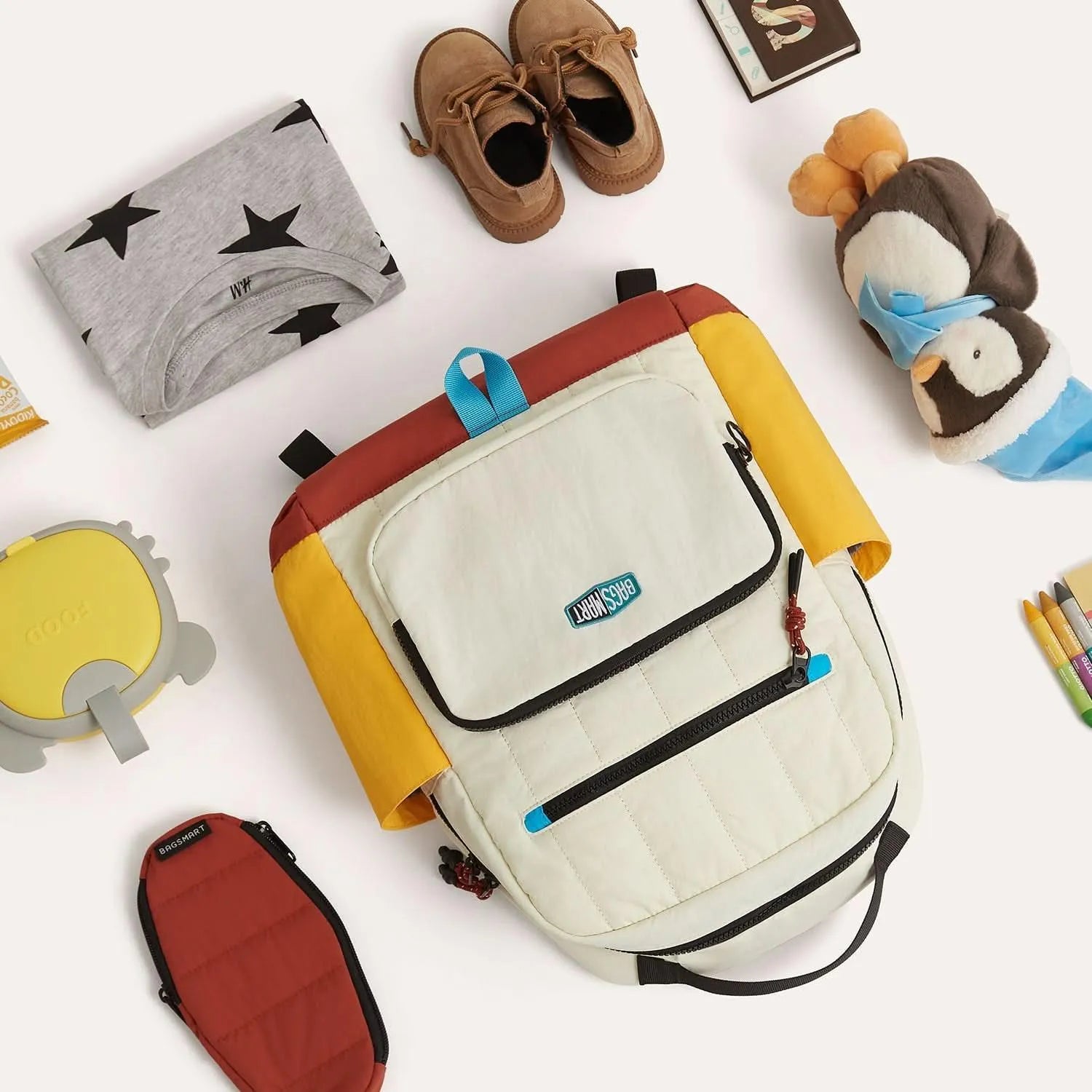 Walker 14L Featherlight Color Block Kids Backpack with Pencil Case - Stellarmarketstore