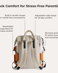 Walker 25L Featherlight Travel Diaper Backpack - Stellarmarketstore