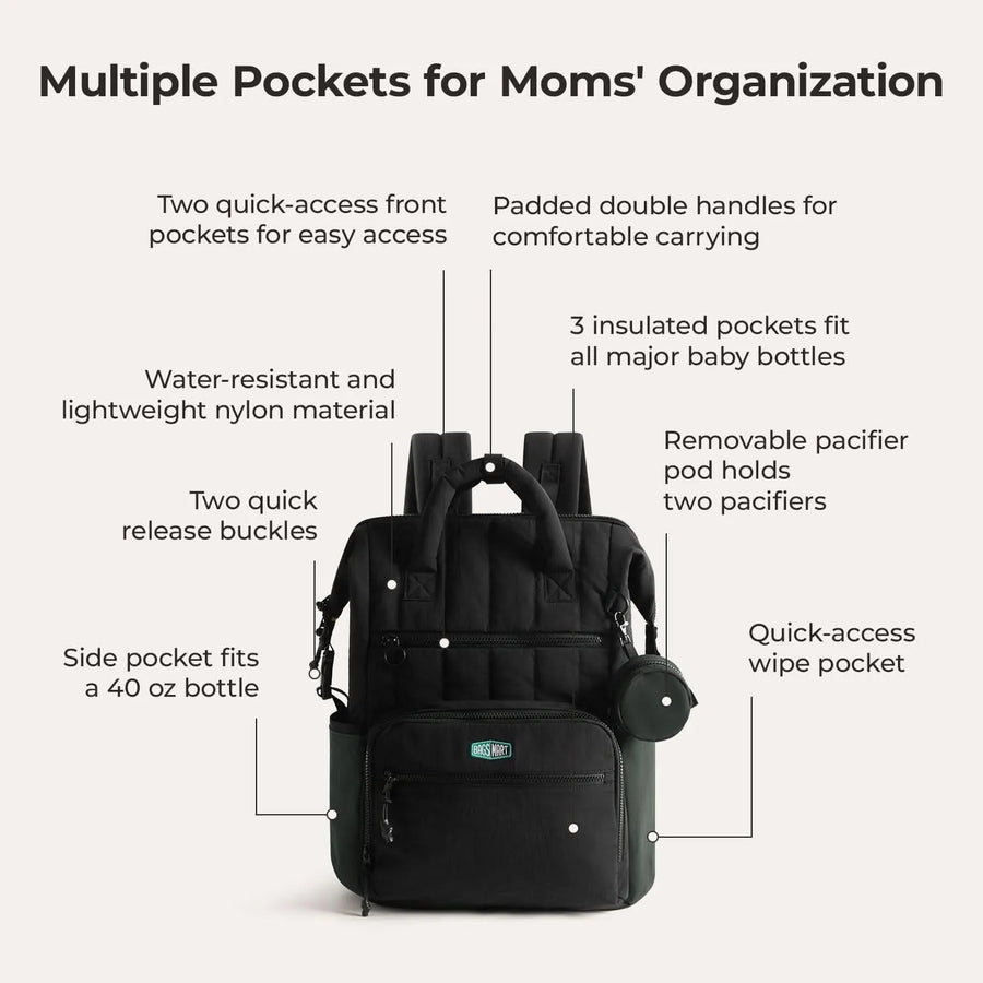 Walker 25L Featherlight Travel Diaper Backpack - Stellarmarketstore