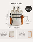Walker 25L Featherlight Travel Diaper Backpack - Stellarmarketstore