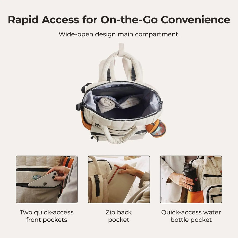 Walker 25L Featherlight Travel Diaper Backpack - Stellarmarketstore