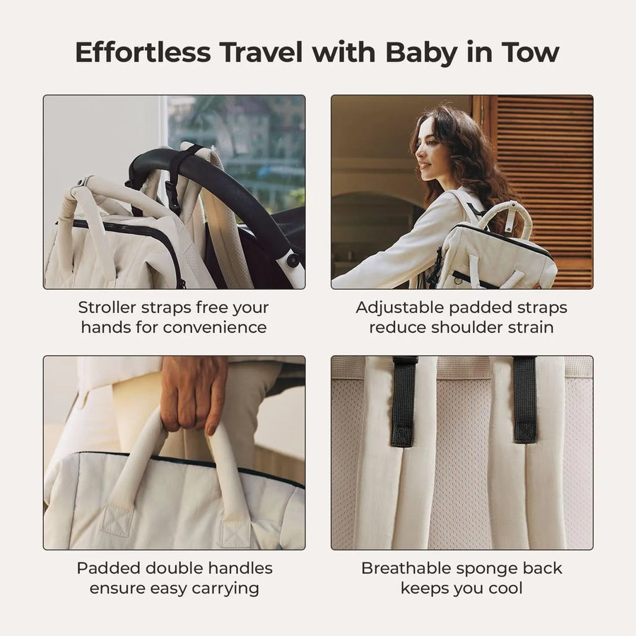 Walker 25L Featherlight Travel Diaper Backpack - Stellarmarketstore