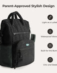 Walker 25L Featherlight Travel Diaper Backpack - Stellarmarketstore