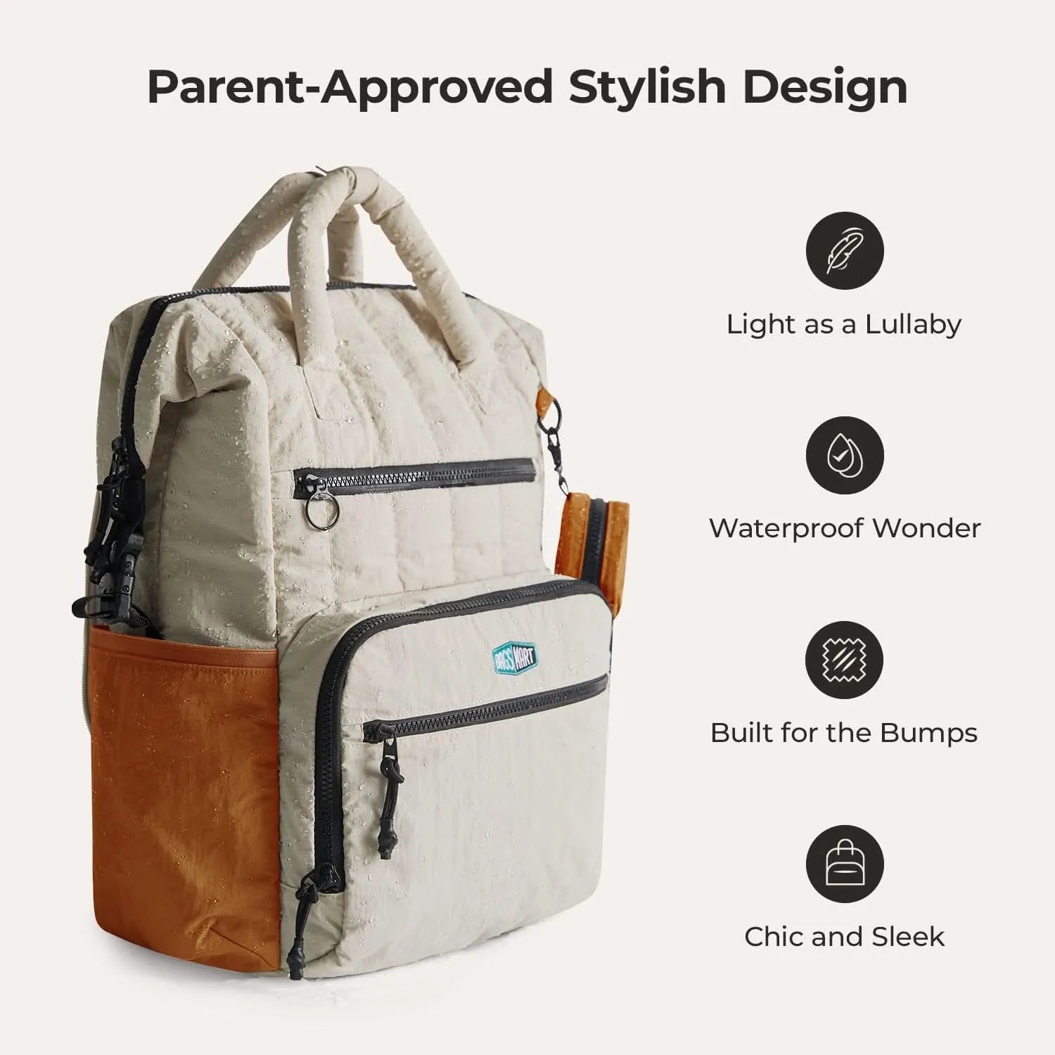 Walker 25L Featherlight Travel Diaper Backpack - Stellarmarketstore