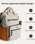 Walker 25L Featherlight Travel Diaper Backpack - Stellarmarketstore