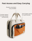 Walker Hanging Travel Toiletry Bag with Waterproof Compartment - Stellarmarketstore